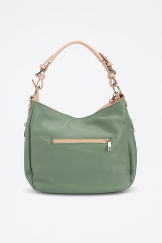 Borsa a mano in pelle Garga - Verde