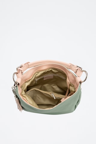 Borsa a mano in pelle Garga - Verde
