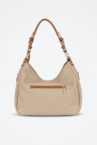 Borsa a mano in pelle Garga - Taupe