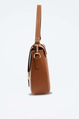 Borsa a mano in pelle Sangro - Marrone