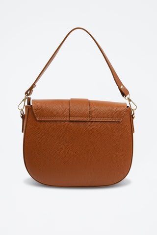 Borsa a mano in pelle Sangro - Marrone