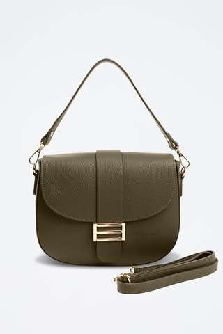 Borsa a mano in pelle Sangro - Nero