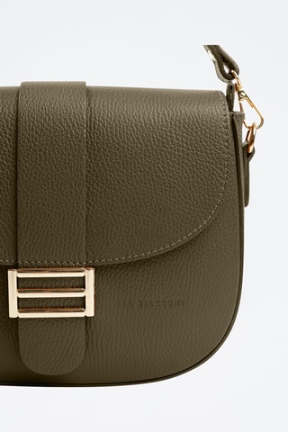 Borsa a mano in pelle Sangro - Nero