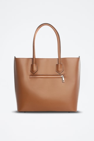 Borsa a mano in pelle Mallero - Marrone