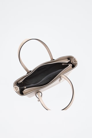 Borsa a mano in pelle Mallero - Taupe