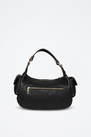 Borsa a mano in pelle Bechi - Nero