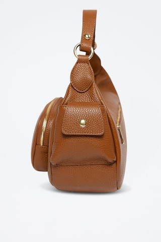 Borsa a mano in pelle Bechi - Marrone