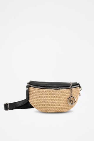 Marsupio in pelle Niccone - Nero