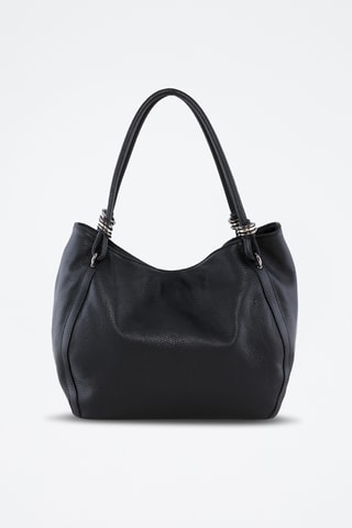 Shopping bag in pelle Merula - Nero