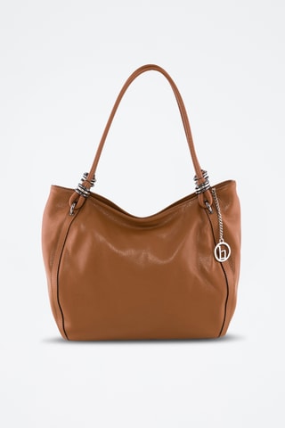 Shopping bag in pelle Merula - Marrone