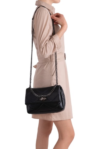 Borsa a mano in pelle Salto - Nero