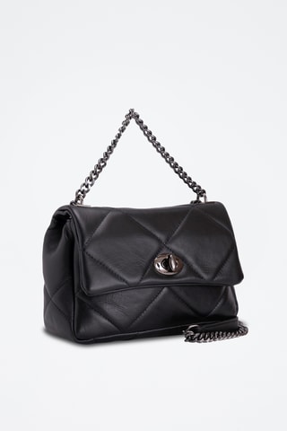 Borsa a mano in pelle Salto - Nero