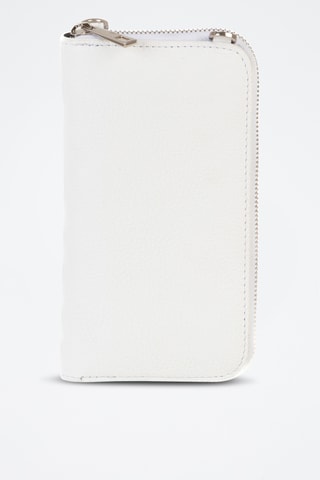 Sac bandoulière en cuir Cerca - Blanc