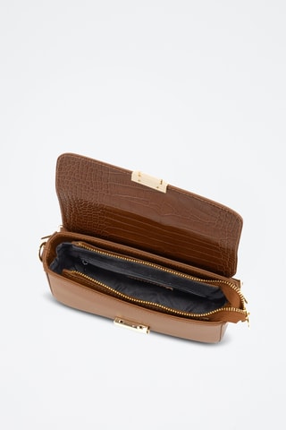 Sac bandoulière en cuir Nicito - Marron