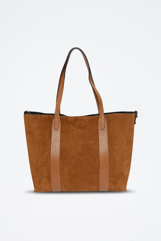 Borsa a spalla in pelle Bersezio - Marrone