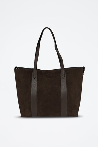 Borsa a spalla in pelle Bersezio - Marrone