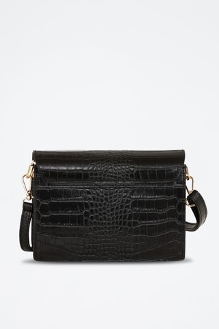 Borsa a spalla in pelle Velletri - Nero