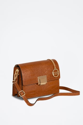 Borsa a spalla in pelle Velletri - Marrone