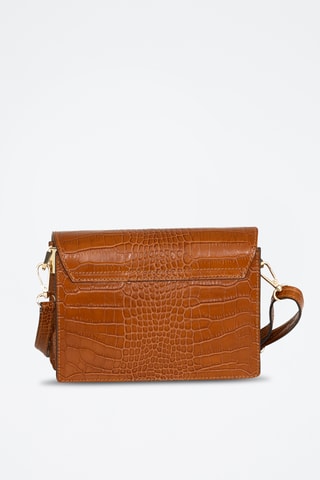 Borsa a spalla in pelle Velletri - Marrone
