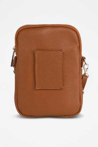 Sac bandoulière en cuir Paglia - Marron