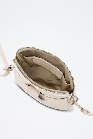 Sac bandoulière en cuir Paglia - Beige
