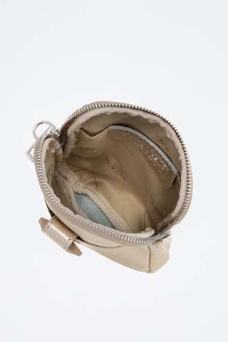 Sac bandoulière en cuir Paglia - Gris