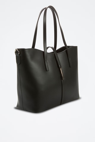 Borsa a mano in pelle Parma - Nero