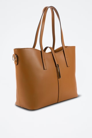 Borsa a mano in pelle Parma - Marrone