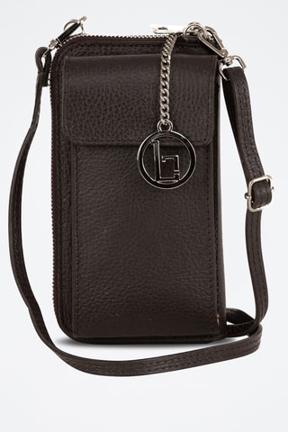 Sac bandoulière en cuir Cerca - Marron
