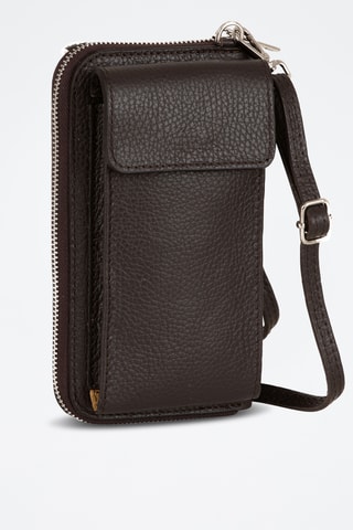Sac bandoulière en cuir Cerca - Marron