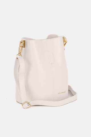 Sac seau en cuir Vepra - Beige