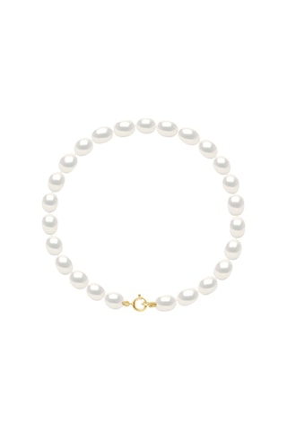 Pulsera con perlas - Oro amarillo y perlas cultivadas