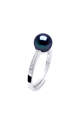 Anillo - Plata y perla cultivada de agua dulce