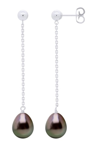 Pendientes - Oro blanco y perlas cultivadas
