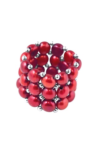 Anillo  - Perlas cultivadas de agua dulce