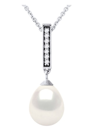 Collar - Plata y perla cultivada de agua dulce