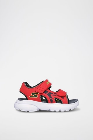 Sandales - Rouge et noir