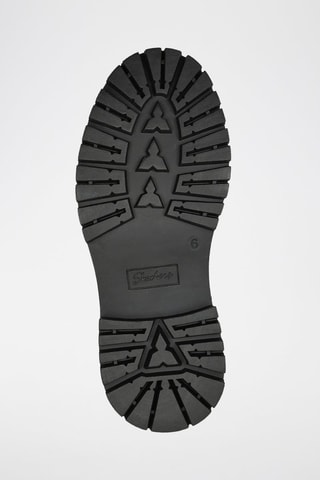Mocassins à talons Modern Rugged - Noir