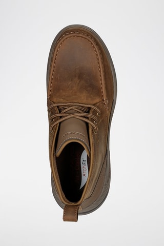 Boots en cuir Arch Fit Motley - Marron