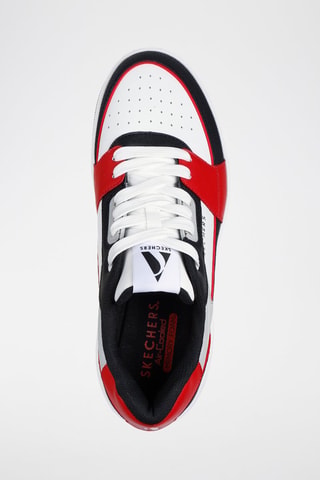 Baskets en cuir Uno Court - Blanc