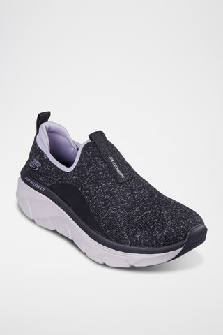 Slip-on - Noir chiné
