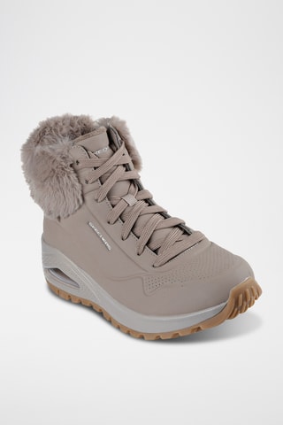 Bottines fourrées - Taupe