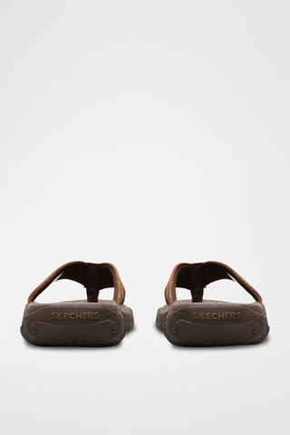 Sandales en cuir - Marron