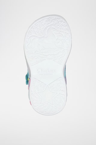 Sandales - Rose et turquoise