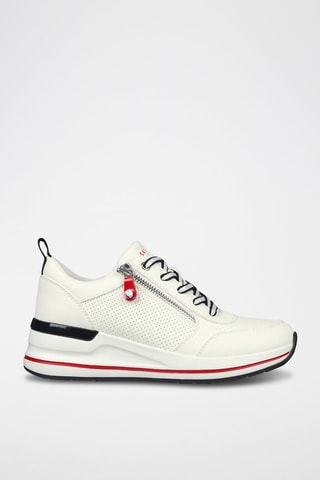 Baskets en cuir Billion 2 - Side Lines - Blanc