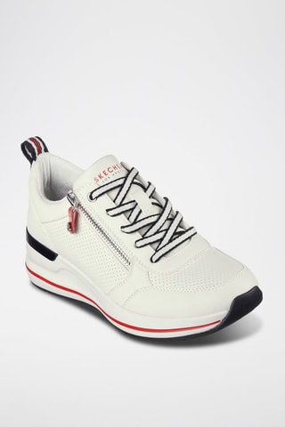 Baskets en cuir Billion 2 - Side Lines - Blanc