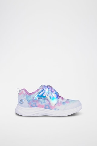 Baskets Glimmer Kicks - Bleu clair et mauve