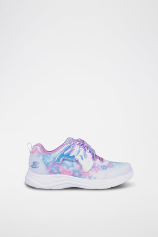 Baskets Glimmer Kicks - Bleu clair et mauve