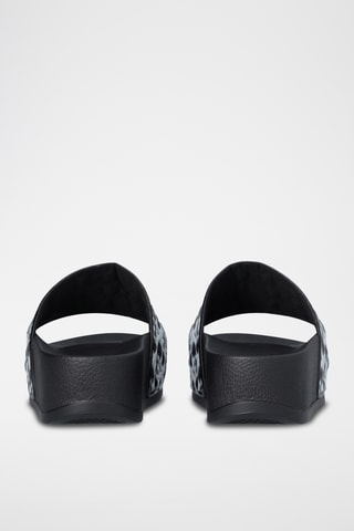 Claquettes plateformes - Noir