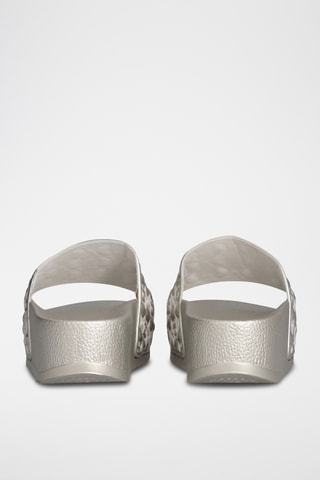 Claquettes plateformes - Doré
